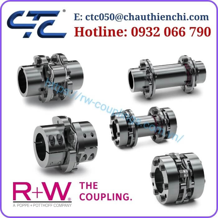 Khớp Nối Đĩa R+W Chính Hãng Đức