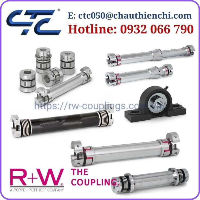 Khớp Nối Trục R+W Chính Hãng Việt Nam