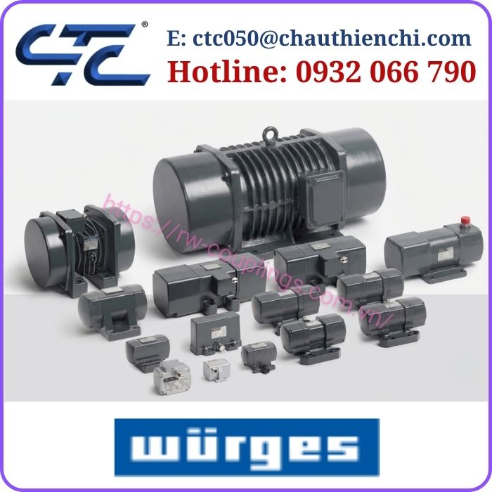 Nhà Phân Phối Motor Rung WÜRGES Chính Hãng Đức